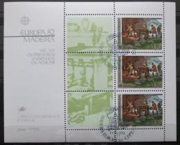 Poštové známky Madeira 1982 Európa CEPT Mi# Block 3