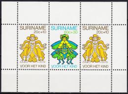 Poštové známky Surinam 1980 Pohádkové postavièky Mi# Block 26