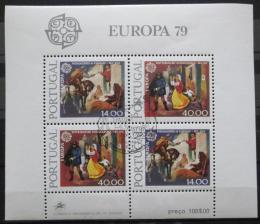 Poštové známky Portugalsko 1979 Európa CEPT Mi# Block 27 Kat 8€