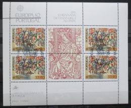 Poštové známky Portugalsko 1982 Európa CEPT Mi# Block 35