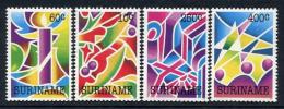 Poštovní známky Surinam 1992 Vánoce Mi# 1422-25