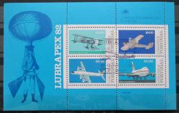 Poštové známky Portugalsko 1982 Lietadla Mi# Block 37
