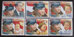 Poštové známky Antigua 2004 Krá¾ovna Juliana Mi# 4158-63