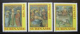 Poštové známky Surinam 1992 Ve¾ká noc Mi# 1400-02