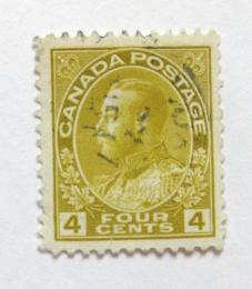 Poštová známka Kanada 1922 Krá¾ Juraj V Mi# 108