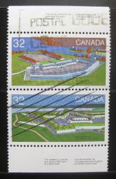 Poštové známky Kanada 1983 Pevnosti Mi# 877,882