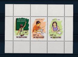 Poštové známky Surinam 1985 Vzdìlávání Mi# Block 41