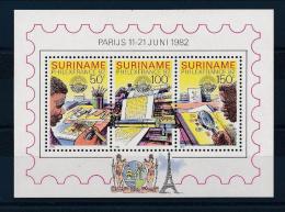 Poštové známky Surinam 1982 Výstava PHILEXFRANCE Mi# Block 34