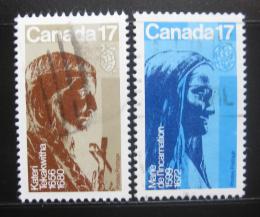 Poštové známky Kanada 1981 Sochy, Emile Brunet Mi# 796-97