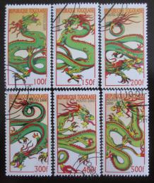 Poštové známky Togo 2000 Rok draka Mi# 2984-89 - zväèši� obrázok