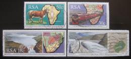 Poštové známky JAR 1990 Spolupráce v jiøní Africe Mi# 789-92