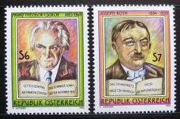 Poštové známky Rakúsko 1994 Spisovatelé Mi# 2136-37