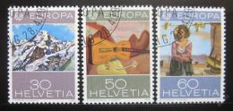 Poštové známky Švýcarsko 1975 Európa CEPT Mi# 1050-52