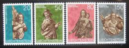 Poštové známky Lichtenštajnsko 1977 Sochy Mi# 688-91