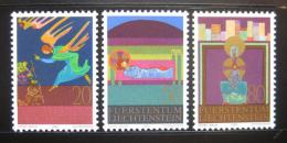 Poštové známky Lichtenštajnsko 1980 Vianoce Mi# 761-63
