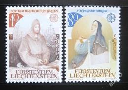 Poštovní známky Lichtenštejnsko 1983 Evropa CEPT Mi# 816-17