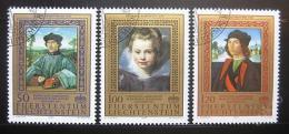 Poštové známky Lichtenštajnsko 1985 Umenie Mi# 881-83