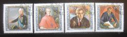 Poštové známky Lichtenštajnsko 1984 Slavní návštìvníci Mi# 839-42