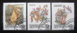Poštové známky Lichtenštajnsko 1983 Místní zvyky Mi# 818-20