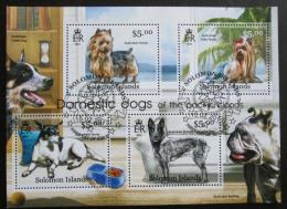 Poštové známky Šalamúnove ostrovy 2013 Psy Mi# 1586-89