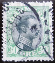 Poštová známka Dánsko 1918 Krá¾ Christian X. Mi# 102