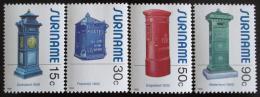 Poštové známky Surinam 1985 Poštovní schránky Mi# 1150-53