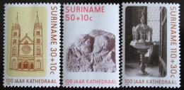 Poštové známky Surinam 1986 Katedrála Mi# 1177-79