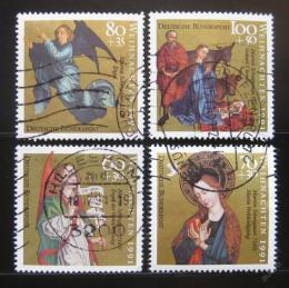 Poštové známky Nemecko 1991 Náboženské umenie Mi# 1578-81