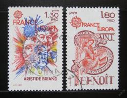 Poštové známky Francúzsko 1980 Európa CEPT Mi# 2202-03