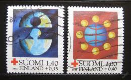 Poštové známky Fínsko 1984 Èervený kríž Mi# 946-47