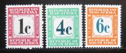 Poštové známky JAR 1961 Doplatná Mi# 51-53 Kat 17€