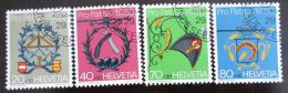 Poštové známky Švýcarsko 1980 Erby øemeslníkù Mi# 1176-79