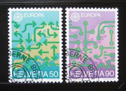 Poštové známky Švýcarsko 1988 Európa CEPT Mi# 1370-71