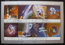 Poštové známky Jemen 1970 Apollo 12 Mi# 1129-35 