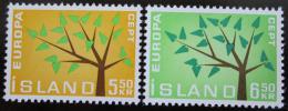 Poštové známky Island 1962 Európa CEPT Mi# 364-65