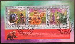 Poštové známky Guinea 2014 Medvede Mi# 10375-77 Kat 18€ - zväèši� obrázok