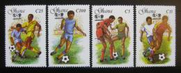 Poštové známky Ghana 1987 MS ve futbale Mi# 1138-41