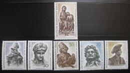 Poštové známky Západný Berlín 1967 Umenie Mi# 303-08