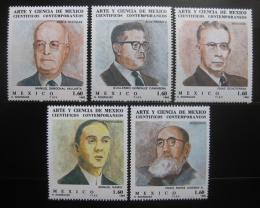 Poštové známky Mexiko 1982 Vedci Mi# 1840-44