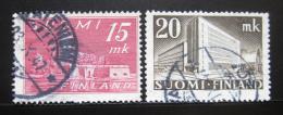Poštové známky Fínsko 1945 Stavby Mi# 317-18