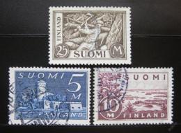 Poštové známky Fínsko 1930 Rùzné motivy Mi# 155-57