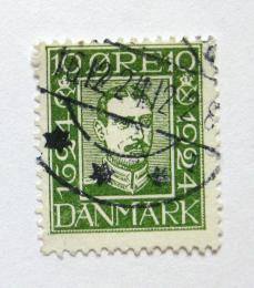 Poštová známka Dánsko 1924 Krá¾ Christian X Mi# 131