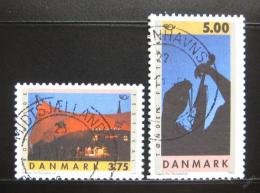 Poštové známky Dánsko 1995 Festivaly Mi# 1105-06