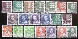Poštové známky Dánsko 1986-90 Rùzné motivy SC# 793-803, 806-10, 812-15