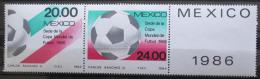 Poštové známky Mexiko 1984 MS ve futbale Mi# 1919-20