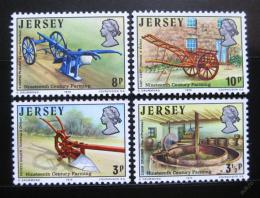 Poštové známky Jersey 1975 Farmáøské náøadí Mi# 114-17