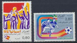 Poštové známky Alžírsko 1982 MS ve futbale Mi# 792-93