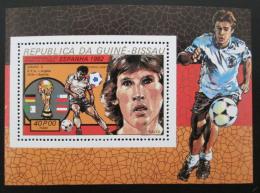 Poštová známka Guinea-Bissau 1982 MS ve futbale Mi# Block 228 A