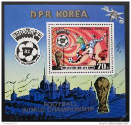 Poštová známka KLDR 1981 MS ve futbale Mi# Block 94
