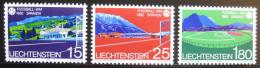 Poštové známky Lichtenštajnsko 1982 MS ve futbale Mi# 799-801